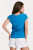 Lacey Dolman Sleeve Top - Blue