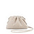 Woven Cloud Clutch- Ivory