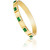 Emerald Bracelet- Gold