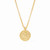 Coin Pendant - Gold