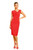 Jackie- O Dress- Red