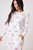 Peace & Love Hearts Thermal Long Sleeve Top