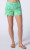 Monoa Valley Sloane Shorts- Aqualine