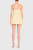 Strapless Bethany Skort Romper - Yellow