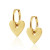 Dee Heart Earrings - Gold