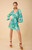 Elliana Dress- Turquoise