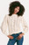 Jaslene Crochet Sweater- Vintage Cream 