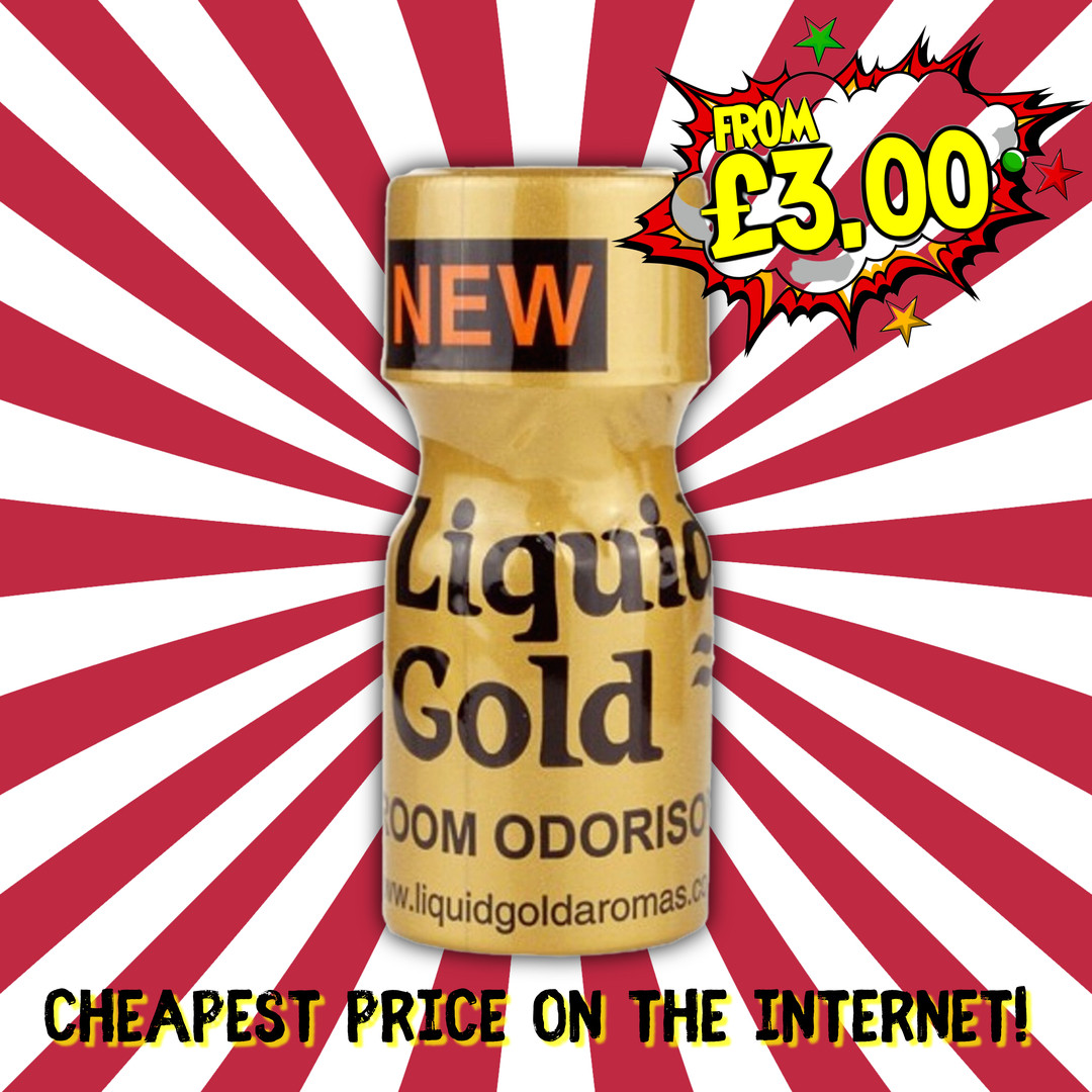 Liquid Gold Poppers 10ml Cheapest Online