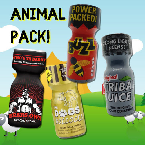 Animal Poppers Pack - Over 10% cheaper than when bought individually!