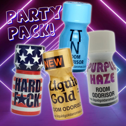 Poppers Party Pack - Over 10% cheaper than when purchased individually!