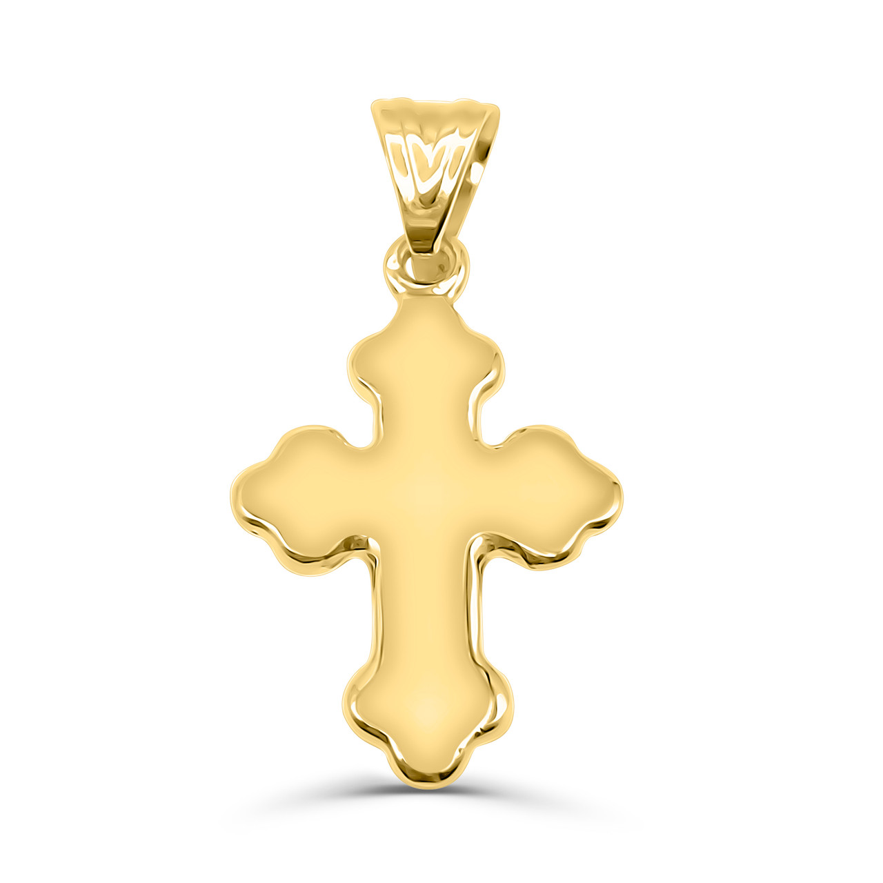 14kt Tiny Cross Charm