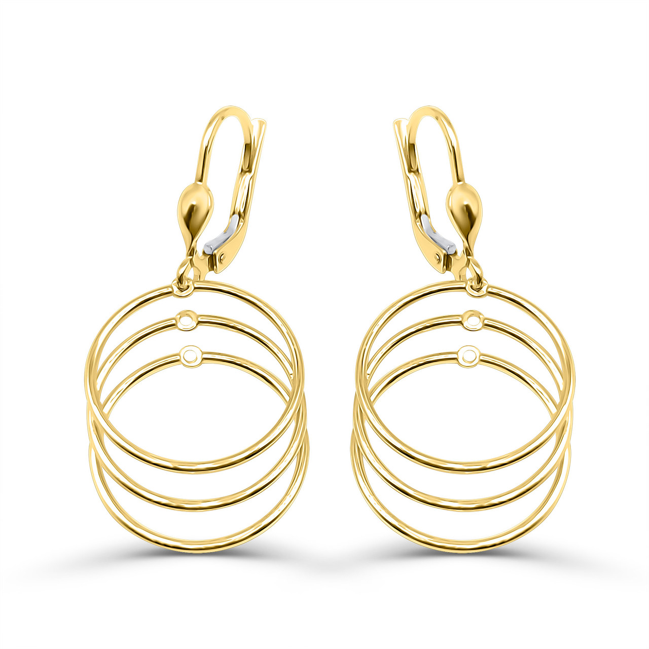 Wholesale chand bali brass fashion hoop earrings jewelry