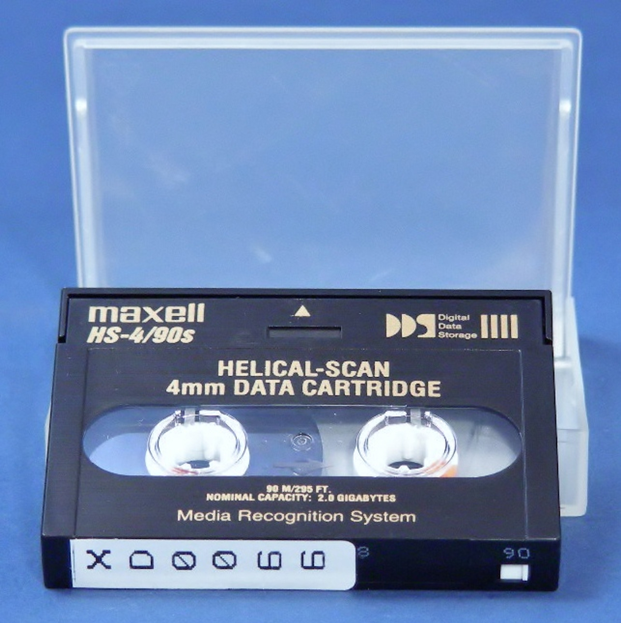 MAXELL HS-4/90S Helical- Scan 4mm Data Tape Cartridges Digital Media, 6  tapes ea - Dewell & Dewell Inc