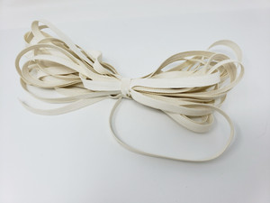ELASTIC 1/2" 10 yards Flat Non-Roll Off White Woven, Crafts, Masks, Lingerie...