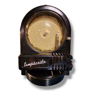 VINTAGE TEMPSCRIBE RECORDING THERMOMETER VINTAGE TEMPSCRIBE RECORDING THERMOMETER