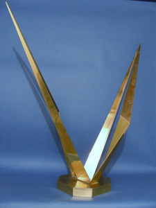 Betty McGeehan Brass Sculpture