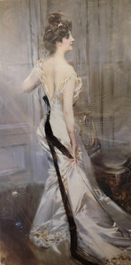Vintage Poster "The Black Sash" by Giovanni Boldini Vintage Poster "The Black Sash" by Giovanni Boldini