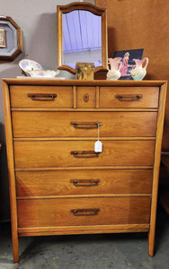 Mid-Century Modern Drexel Meridian Collection Tall Dresser