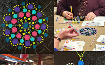 Mandala Dot Class at Industrial Treasures (St Charles): Sun, May 4th 2pm