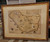 Framed Map of Barbados