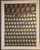 Carl Hayano Holy Mackerel 1978-1979 signed original oil and airbrush painting gold orange sphere grid geometric abstraction Industrial Treasures