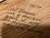 Carl Hayano Holy Mackerel handwritten inscription on the back