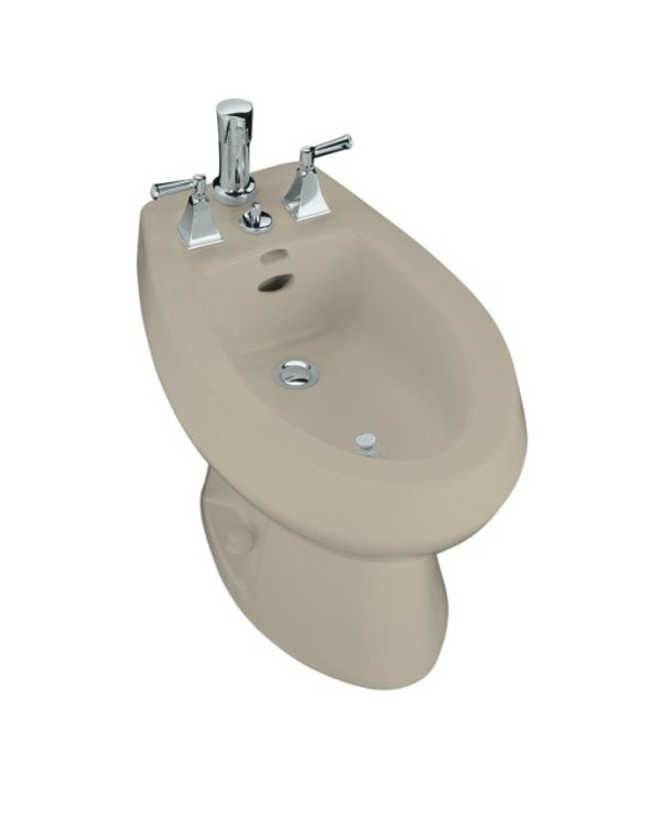 Kohler K-4854-G9 San Tropez® vertical spray bidet with 4 faucet holes, Sandbar NEW