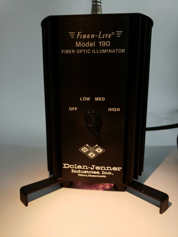 Dolan-Jenner 190 Fiber-Lite FIBER OPTIC ILLUMINATOR, Excellent Condition, NICE!!