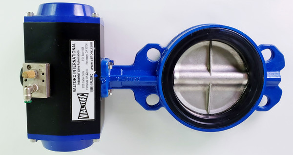 VALTORC Y3Y16 Butterfly Valve with Pneumatic Actuator