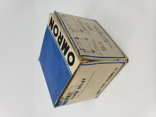 OMRON MM4 AC100 POWER RELAY, General Purpose Relay 4PDT (4 Form C) New Old Stock