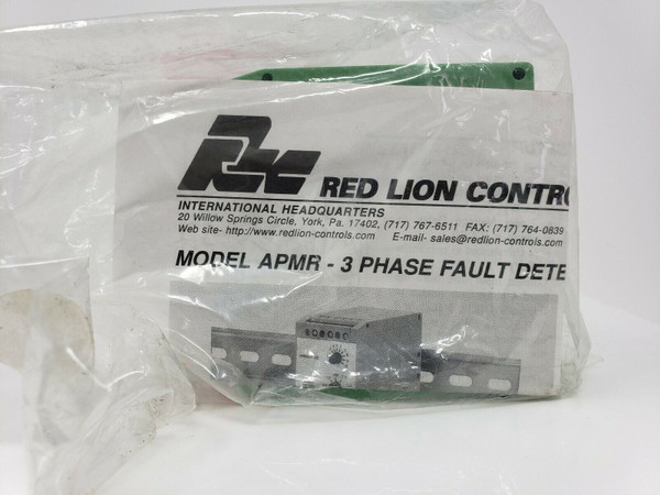 APMR0086 RED LION CONTROLS 3 PHASE FAULT DETECTOR 380V Rail Module New Sealed PK