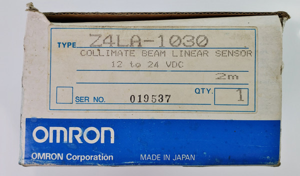 OMRON Z4LA-1030 Collimate Parallel-Beam Linear Sensor Excellent Condition