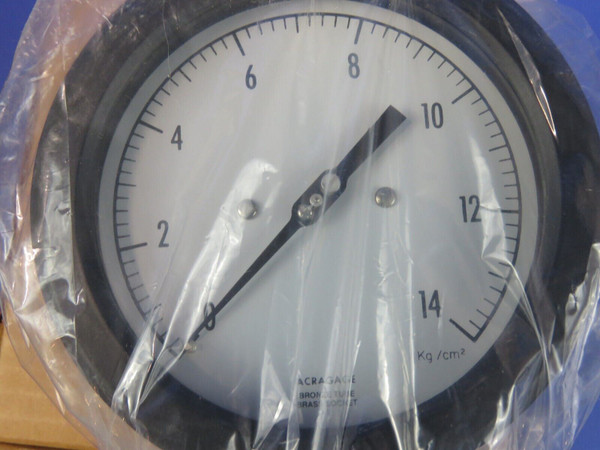 Robertshaw Acragage Pressure Gauge 314-B 0-14 KG/cm2 200psi Maximum - 3003