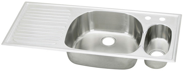 ELKAY STAINLESS KITCHEN SINK 48" with Drainboard New!