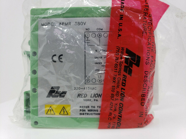 APMR0086 RED LION CONTROLS 3 PHASE FAULT DETECTOR 380V Rail Module New Sealed PK