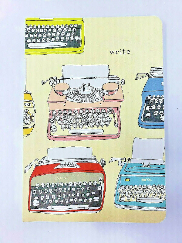 JULIA ROTHMAN TYPEWRITER ECO-JOURNAL Excellent Condition NEW!