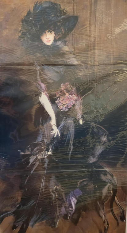Vintage Poster "The Marchesa Casati" by Giovanni Boldini