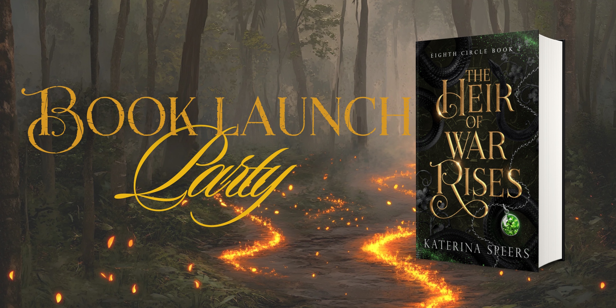 Book Launch Event — Saturday, November 15