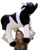 American Made Giant Stuffed Cow 42 Inch Big Plush Farm Animal Soft Made in USA America