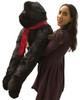 Giant Stuffed Gorilla, 42 Inch Height 36 Inch Length 36 Inch Width Huge Plush Animal, Made in USA