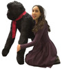 Giant Stuffed Gorilla, 42 Inch Height 36 Inch Length 36 Inch Width Huge Plush Animal, Made in USA