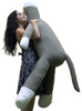 Big Plush 6 Foot Giant Sock Monkey Soft Huge Stuffed Animal Made in USA America