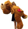 Personalized Giant Stuffed Dog 5 Feet Long Soft and Romantic, Customized with 2 Names on Heart