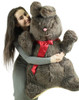 American Made Giant Stuffed Bunny 42 Inch Soft Brown Plush Rabbit