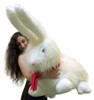 Big Plush Giant Stuffed Bunny Soft American Made Rabbit 40 inch Huge Stuffed Animal