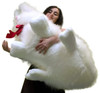 Big Plush Giant Stuffed Bunny Soft American Made Rabbit 40 inch Huge Stuffed Animal