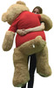 I Love You Giant 5 Foot Teddy Bear Soft 60 Inch Wears I Love You T-shirt