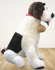 American Made Huge Stuffed Saint Bernard 60 Inch Soft 5 Foot Big Plush Dog New