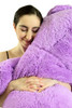 5 Foot Super Soft Purple Teddy Bear Big Plush 60 Inch Large Stuffed Animal Made in USA