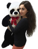 Big Stuffed Panda 36 Inches Soft Large 3 Foot Big Plush Animal